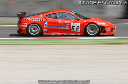 2007-06-24 Monza 556 Ferrari 430 GT2 - FIA GT Championship